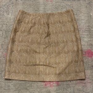 Missoni Gold Pencil Skirt
